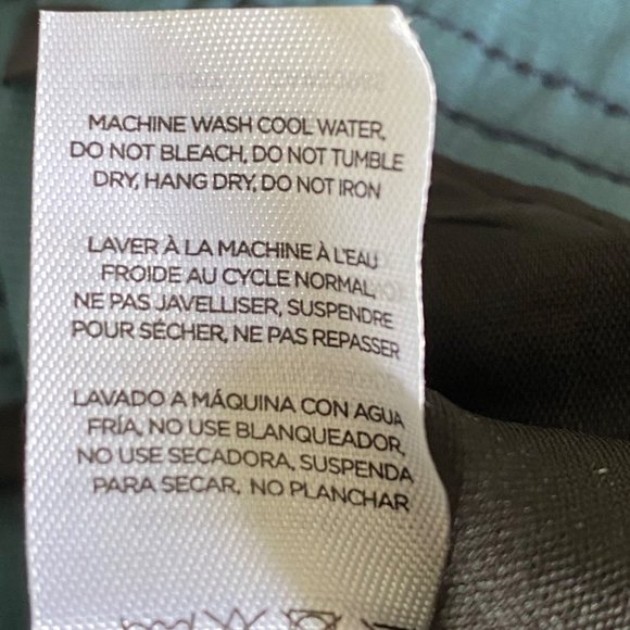 Trunks Surf & Swim Co Men MultiPurpose Short 6.5 in Sz XXL Stretch Jacquard Teal - Picture 12 of 15